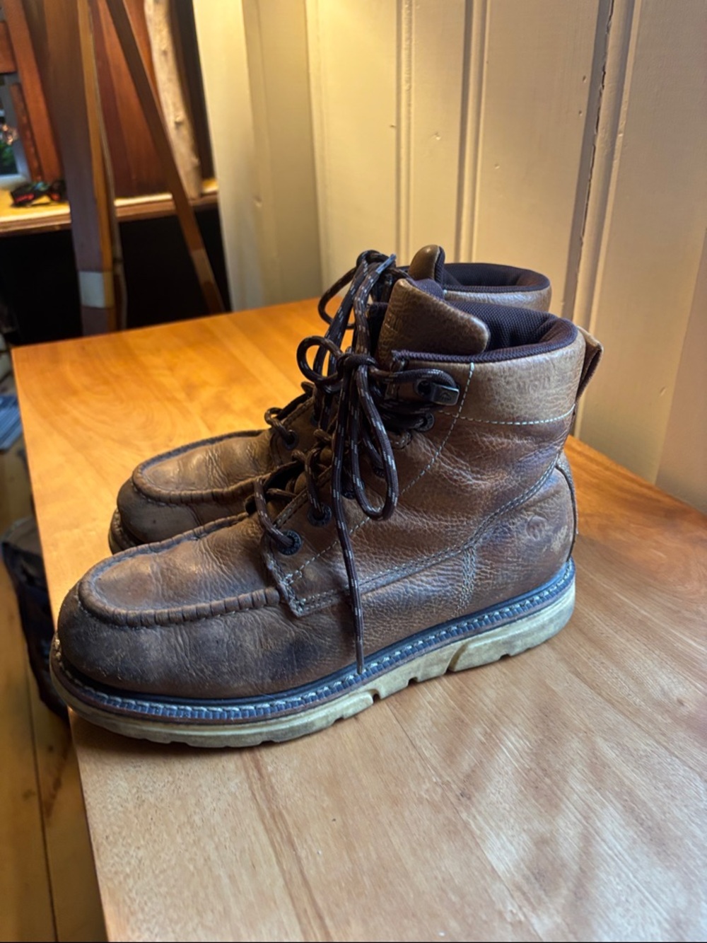 Wolverine Durashocks wedge work boots - Picture 2 of 5